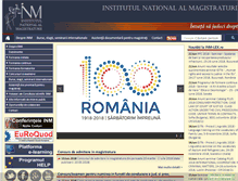 Tablet Screenshot of inm-lex.ro